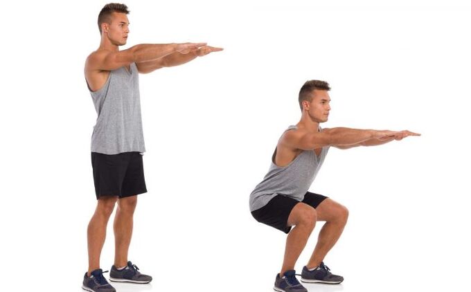 squat to increase strength