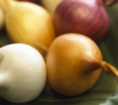 Onion stimulates blood circulation in the pelvic region