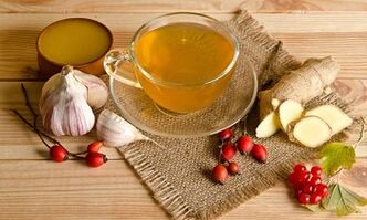 Ginger drinks to increase the goalens